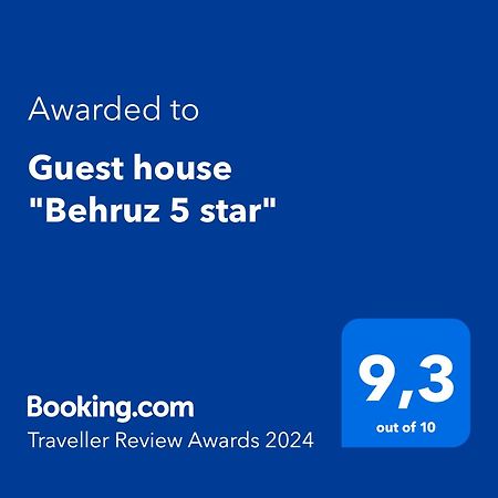 Guest House "Behruz 5 Star" Samarcanda Exterior foto